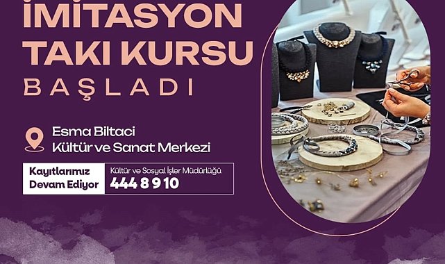Yeşilyurt Belediyesi yeni meslek edindirme kursları açtı