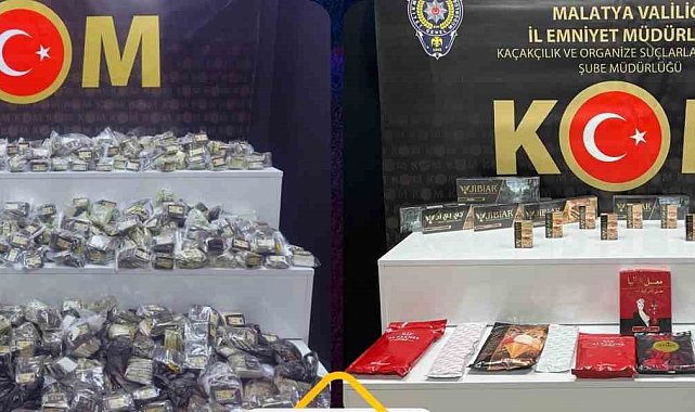 Yolcu otobüsünde kaçak makaron ele geçirildi