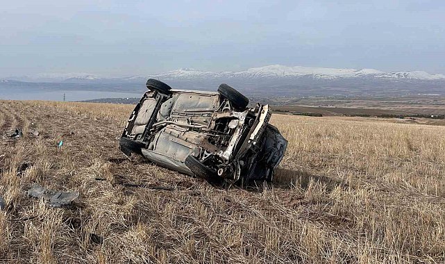 Ahlat'ta trafik kazası: 1 yaralı