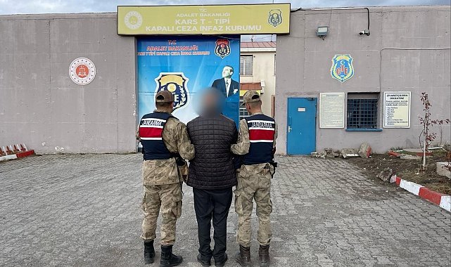 Akyaka'da 7 yıl hapis cezası bulunan 1 kişi yakalandı