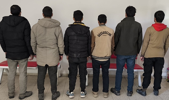 Ardahan'da 6 düzensiz göçmen yakalandı