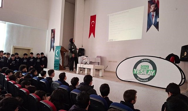 Ardahan'da öğrencilere bağımlılıkla mücadele eğitimi