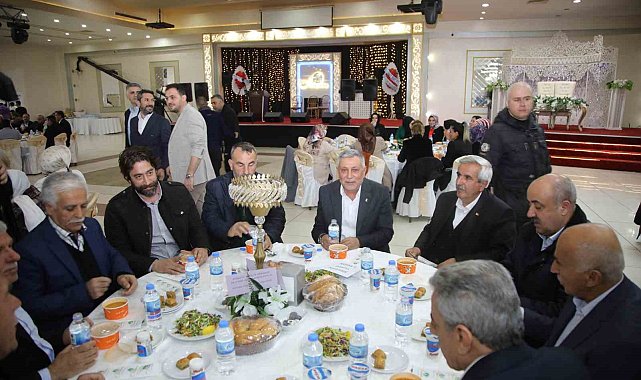 Elazığ&#039;da &#039;Teşkilat Vefa İftarı&#039;na büyük ilgi