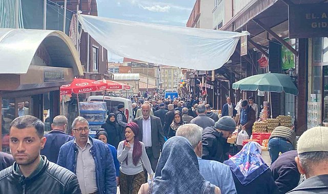 Elazığ'da bayram öncesi yoğunluğu