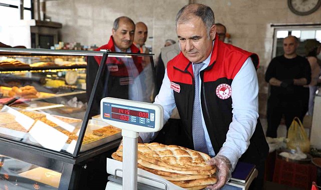 Elazığ'da fırınlar denetlendi