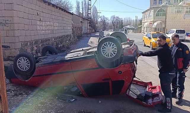 Erciş'te trafik kazası: 1 yaralı