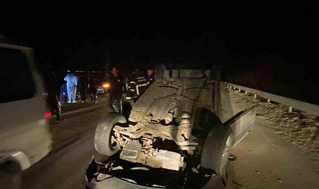Erzincan'da trafik kazası: 1 yaralı