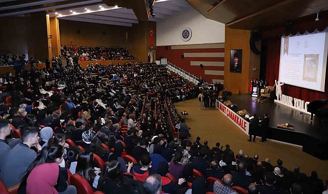Erzurum'da 18 Mart Çanakkale zaferi kutlandı