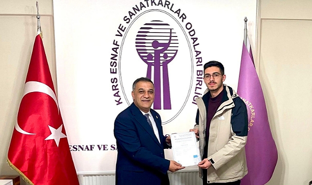 Esnaf ve sanatkarlar mesleki yeterlilik belgesi aldı