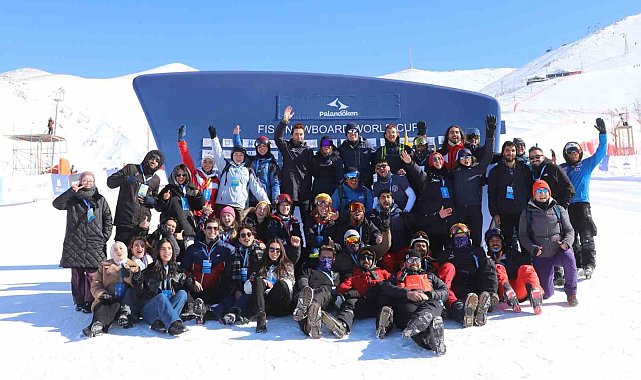 FIS Dünya Snowboard Kupası Erzurum'da tamamlandı