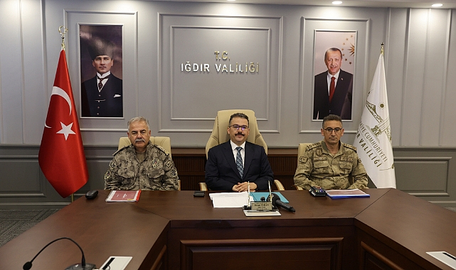 Iğdır'da "Huzur, Asayiş ve Güvenlik Bilgilendirme Toplantısı" yapıldı
