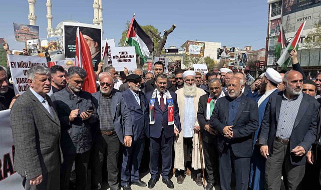 Iğdırlılar 'Dünya Kudüs Günü' Mitinginde bir araya geldi