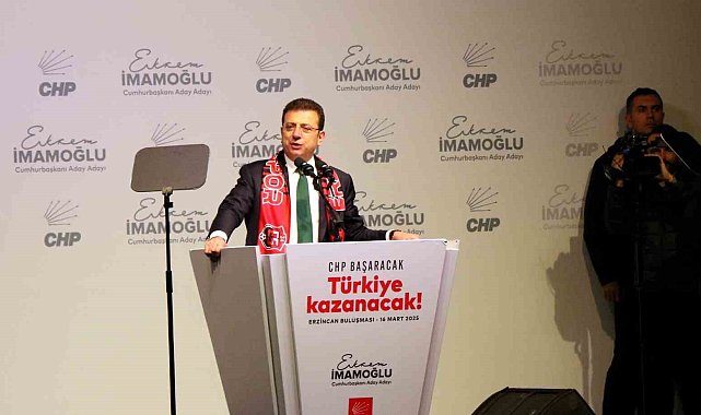 İmamoğlu, Erzincan'da konuştu