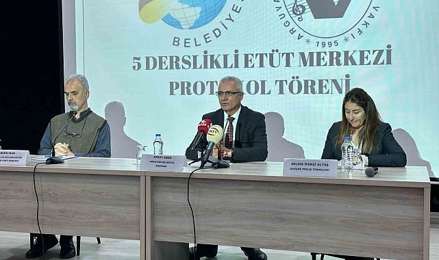 İsviçre'de yaşayan gurbetçi gençlerden Arguvan'a Etüt merkezi desteği