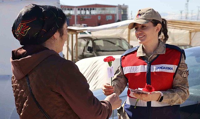 Jandarma, kadınları unutmadı