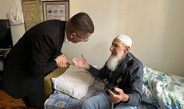 Kağızman Kaymakamı ve Belediye Başkan Vekili Daştan'dan yaşlılara ziyaret