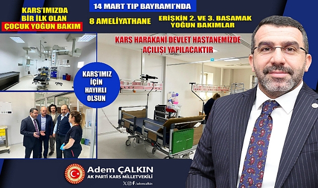 Kars çocuk yoğun bakım ünitesi açılıyor