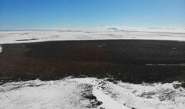 Kars Kuyucuk Kuş Gölü bataklığa döndü