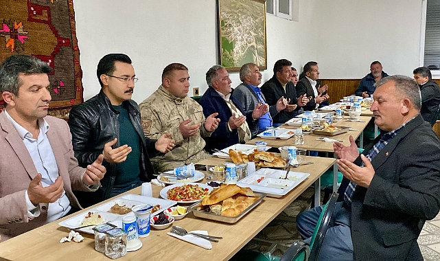 Kaymakam Demirtaş, Karahan köyünde iftara katıldı