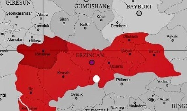 Kemah'ta 2.5 büyüklüğünde deprem