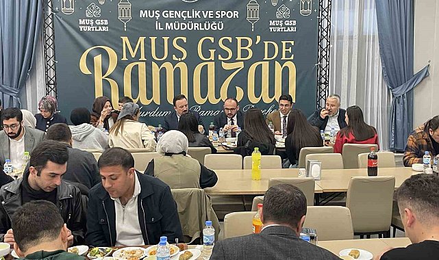 Malazgirt'te 'GSB'de Ramazan İftarı' programı