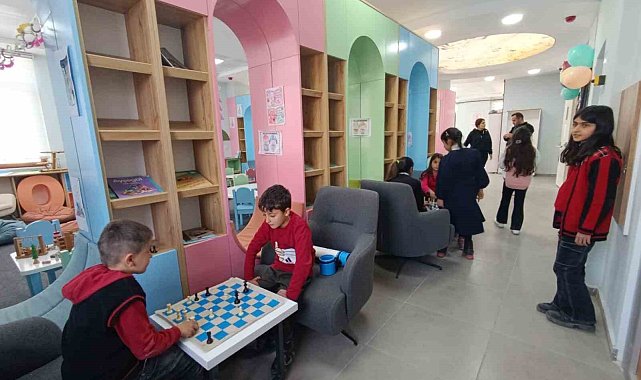 Muradiye'de Kütüphane Haftası kutlanıyor