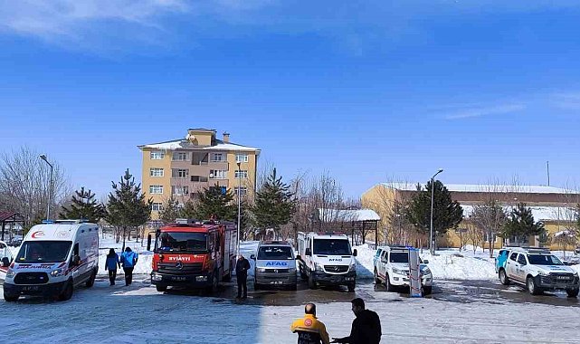 Muş'ta deprem tatbikatı