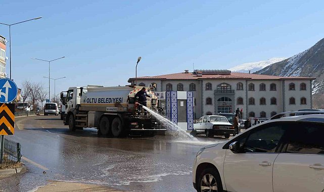 Oltu'da bahar temizliği