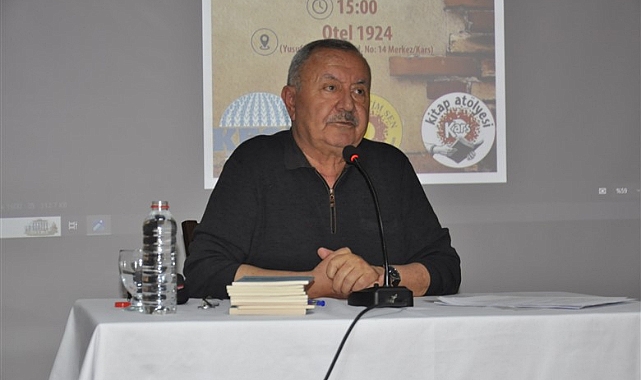 Şair-Yazar Şükrü Erbaş, Kars'ta okurları ile buluştu