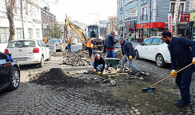 Selahattin Filtekin Caddesi onarılıyor