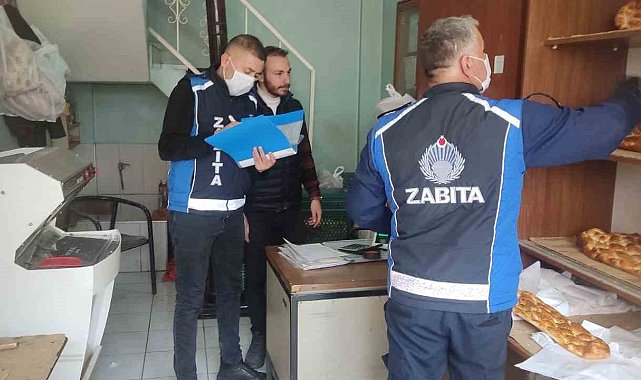 Tercan'da fırınlar denetlendi