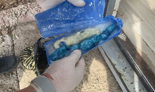 Tunceli'de şampuan şişesine gizlenmiş uyuşturucu ele geçirildi