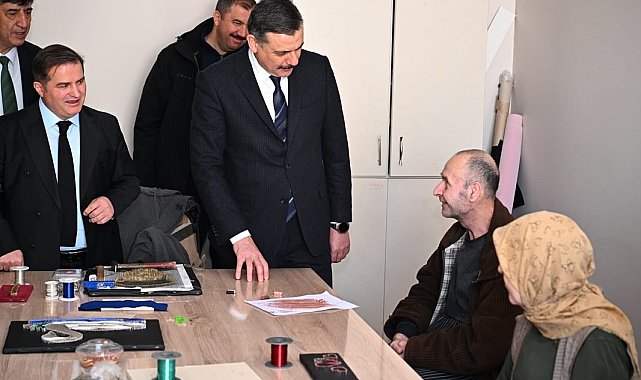 Vali Çiftçi, Palandöken Bakım Merkezi'ni ziyaret etti