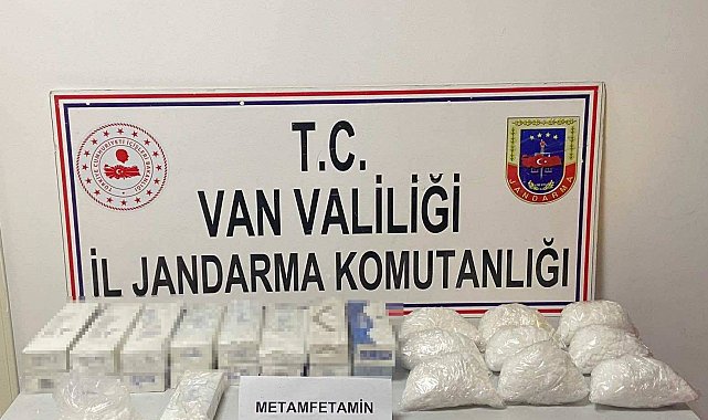 Van'da 110 kilo uyuşturucu ele geçirildi