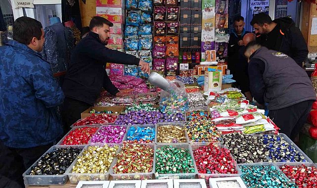 Van'da bayram öncesi alışveriş yoğunluğu