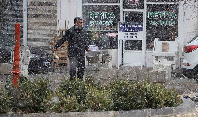 Van'da binlerce güvercini besleyen esnaf, kuşlara çocukları gibi bakıyor