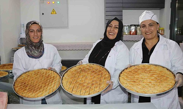 Van'da ev baklavalarına yoğun talep