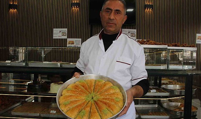 Van'da tatlıcıların bayram telaşı başladı