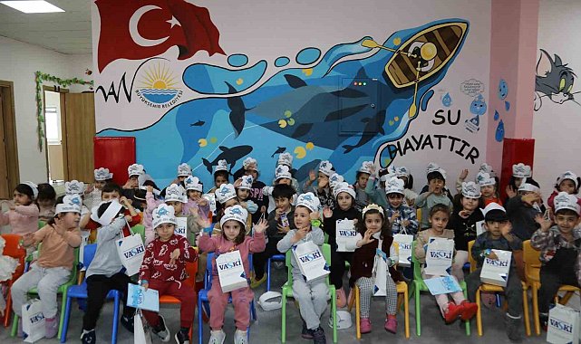 VASKİ'den miniklere su bilinci etkinliği
