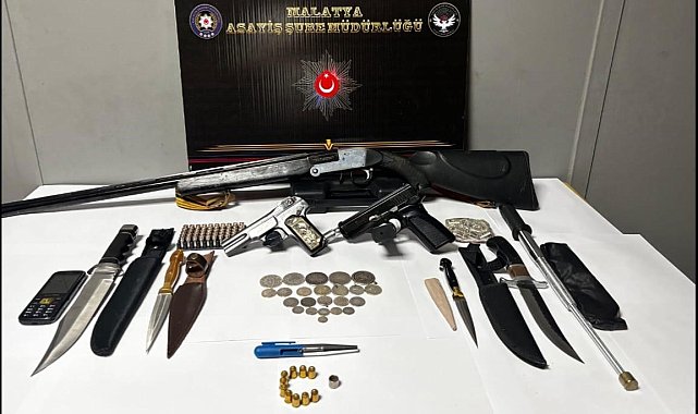 Yakalanan cinayet zanlısının ikametinden cephanelik çıktı