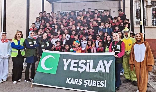 Yeşilay, köylerimizde el ele 