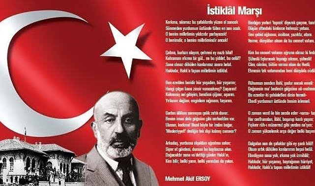 Yıldız; "İstiklâl marşımız, ilelebet yurdumuzun dört bir yanında yankılanacaktır"