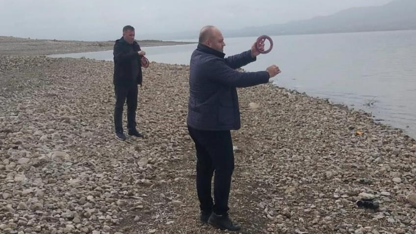 Elazığ’da su ürünleri avlanma yasağı denetimleri sürüyor