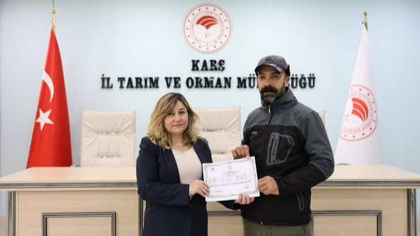 Kars’ta sürü yönetimi elemanı kursu sona erdi