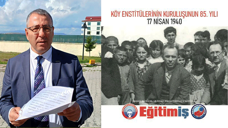 Özbey: Aydınlık geleceğimiz için yeniden Köy Enstitüsü!