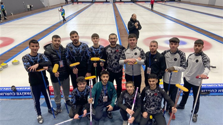 Kafkars Curling Erkek Takımı, Erzurum etabı bölge şampiyonu oldu