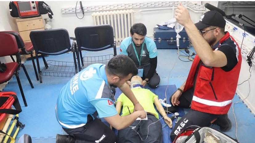UMKE ekibine “Travmalarda İleri Yaşam Desteği” eğitimi verildi