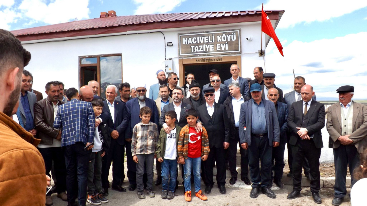 Hacıveli Köyü’nde taziye evi hizmete açıldı