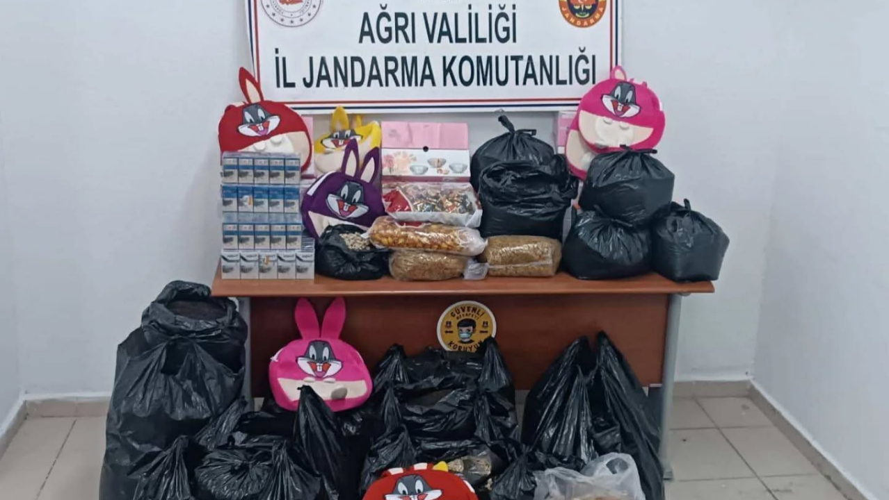 Ağrı'da kaçakçılık operasyonu