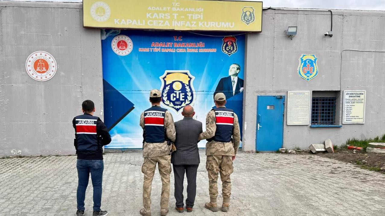 Kesinleşmiş hapis cezası bulunan şahıs Kağızman’da yakalandı